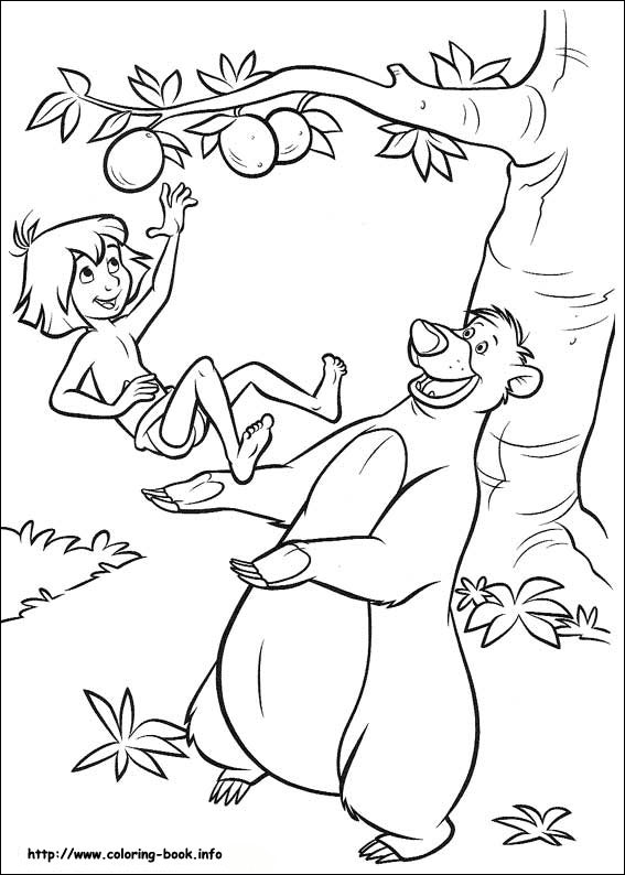 Jungle Book 2 coloring picture